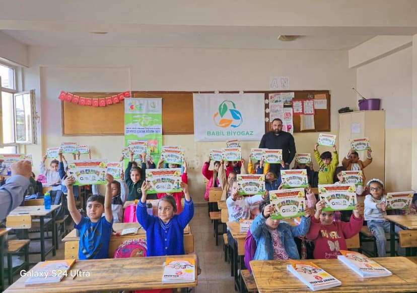 Babil Biyogaz ve Green Carbon’dan Yenice İlkokulu’na Ziyaret