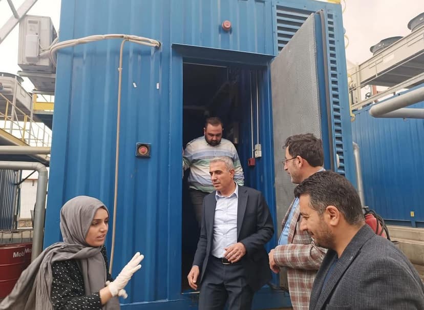 Siverek Belediye Başkan Yardımcısı Cumali Bayram’dan Babil Biyogaz’a Ziyaret
